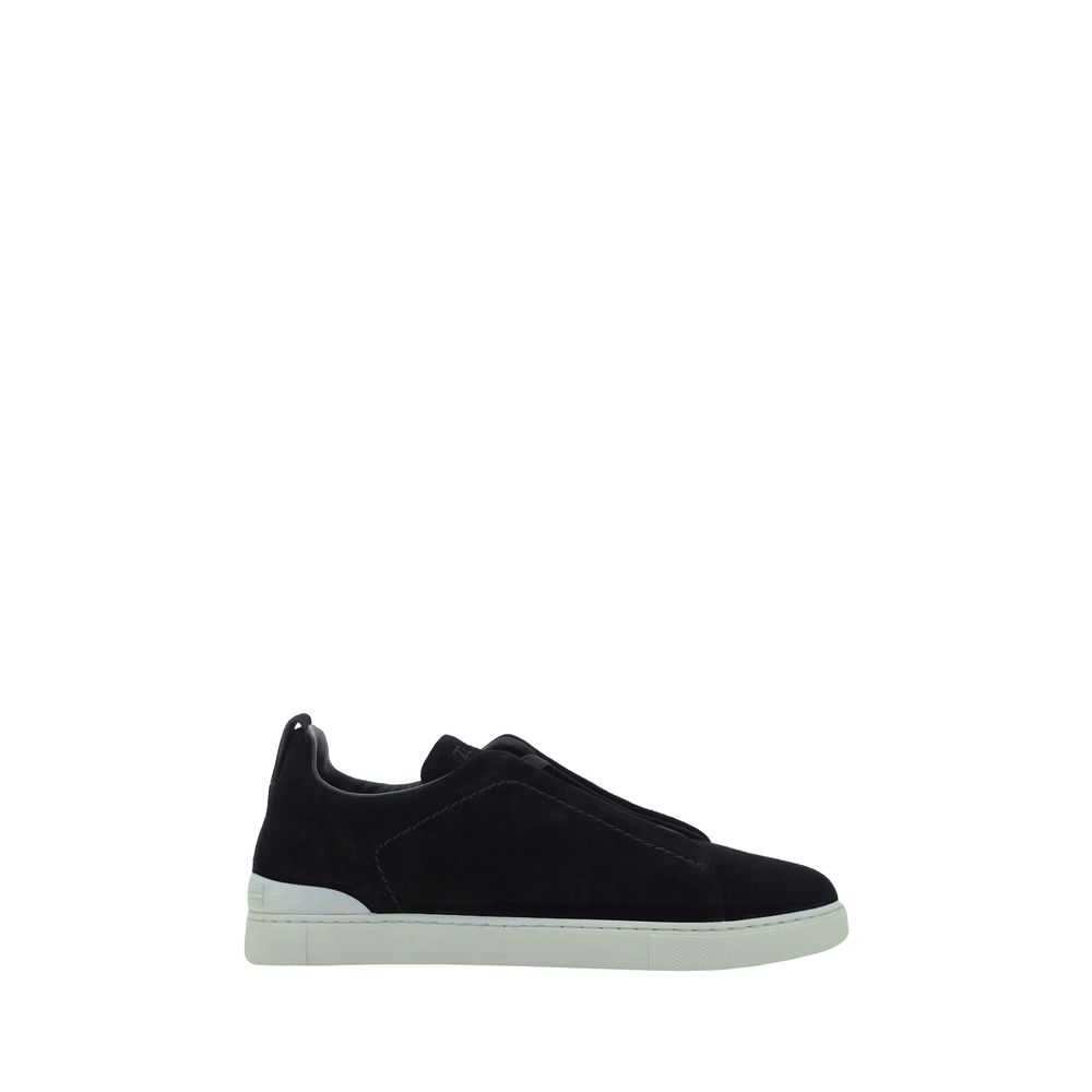 ZEGNA Suede leather Sneakers