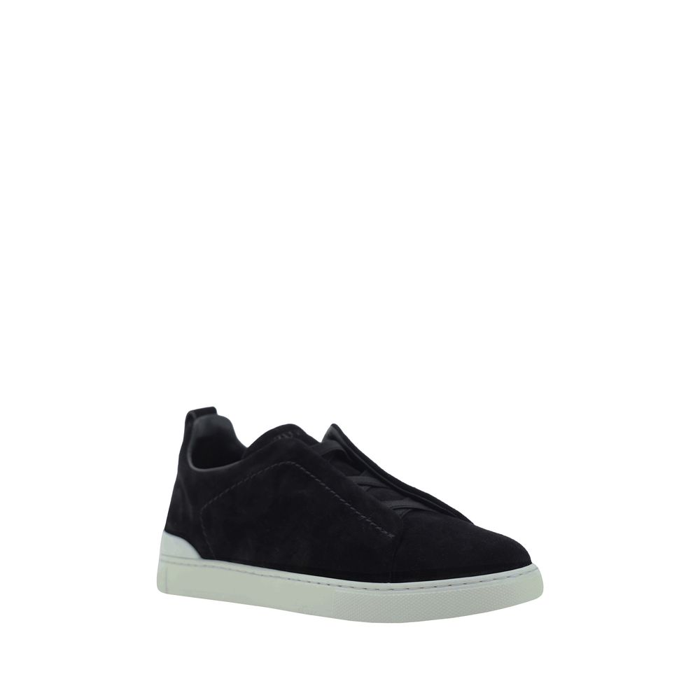 ZEGNA Suede leather Sneakers