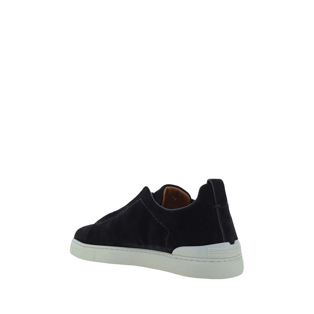 ZEGNA Suede leather Sneakers