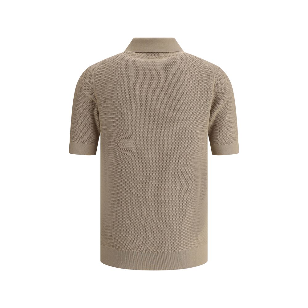 ZEGNA Knit Polo Shirt